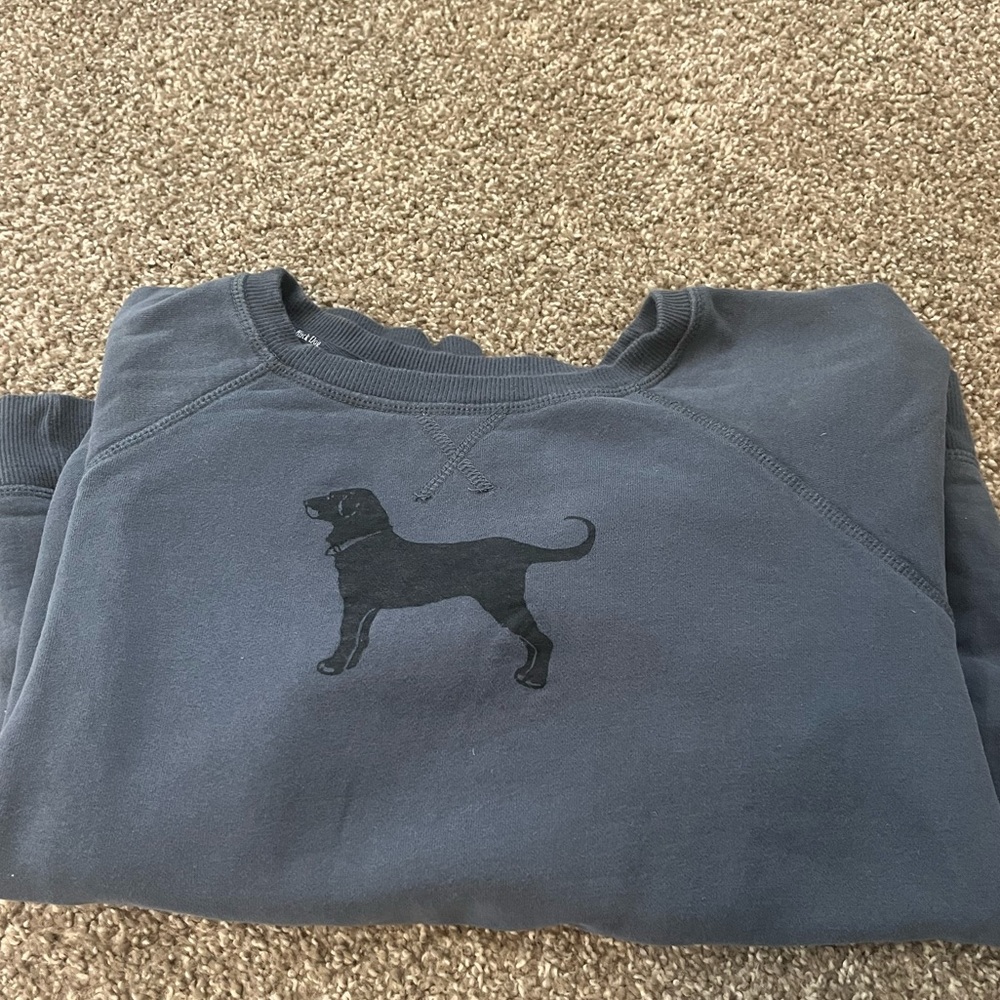 Black Dog Ladies Classic Crewneck Sweatshirt